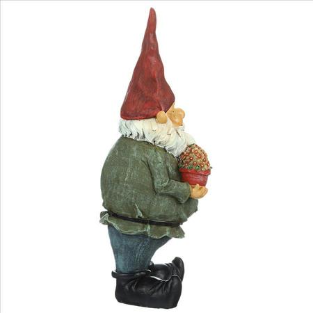 Design Toscano Dagobert with Gifts Garden Gnome Statue QM211261